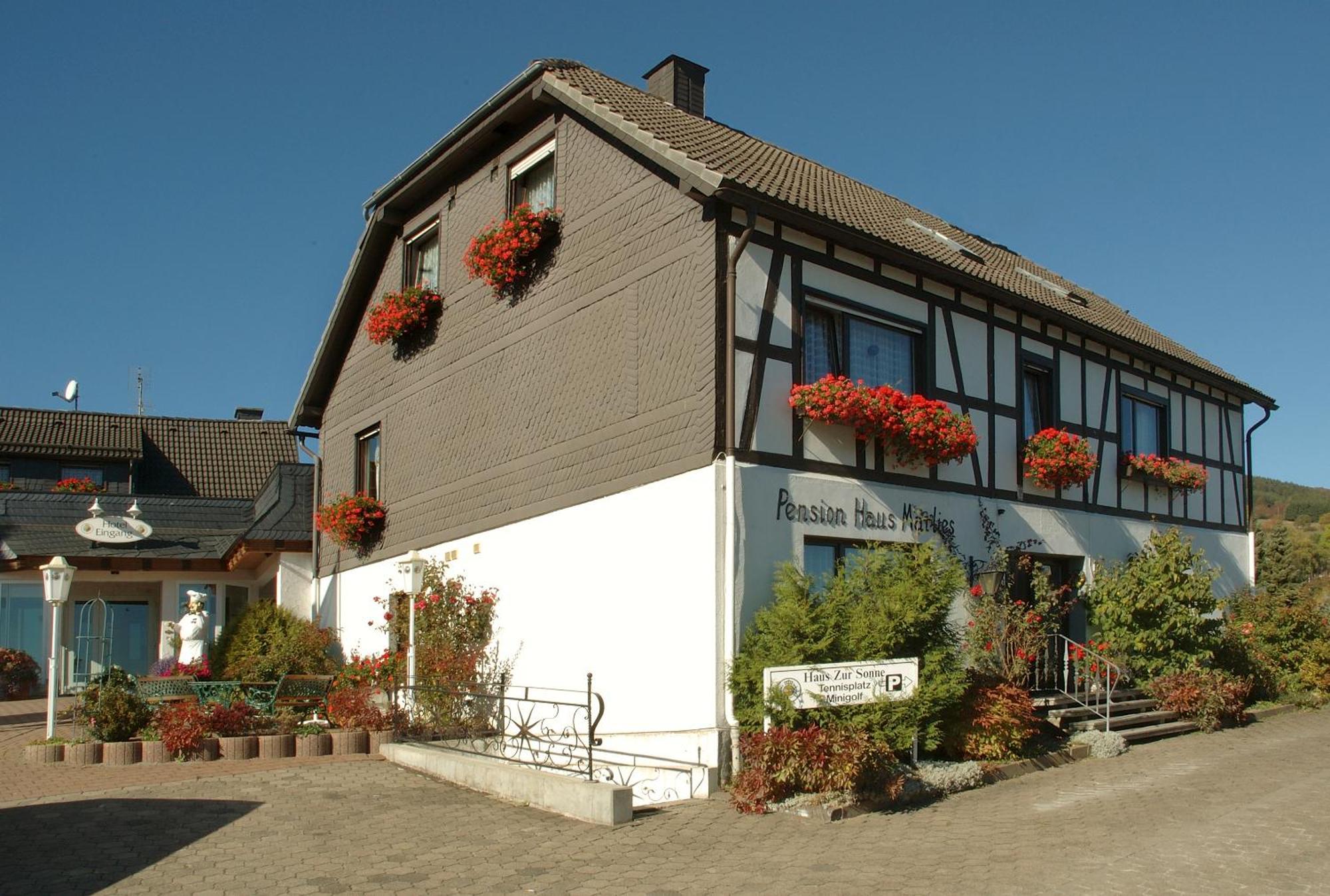 Hotel Gästehaus Stolzenberg Hallenberg Exterior foto