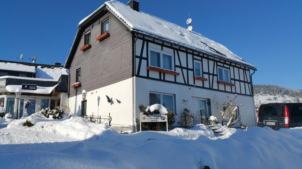 Hotel Gästehaus Stolzenberg Hallenberg Exterior foto